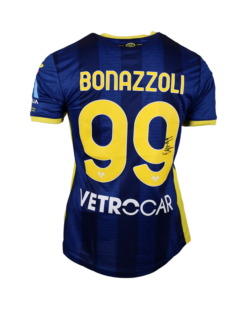 Federico Bonazzoli | Hellas Verona - Juventus | MatchWornShirt
