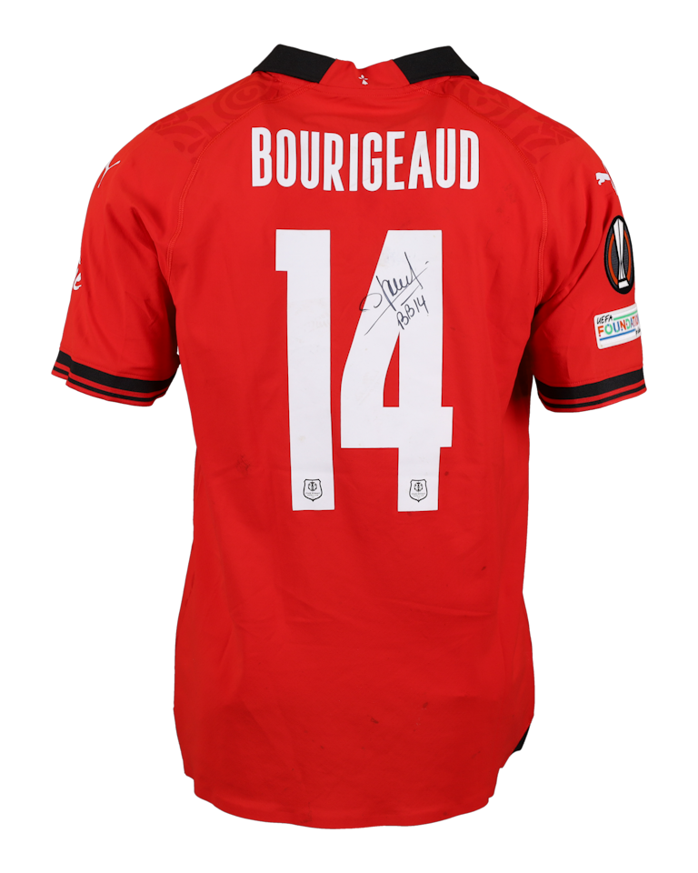 Benjamin Bourigeaud Stade Rennais F.C. jersey