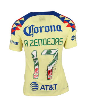 来自Club América的Alejandro Zendejas球衣