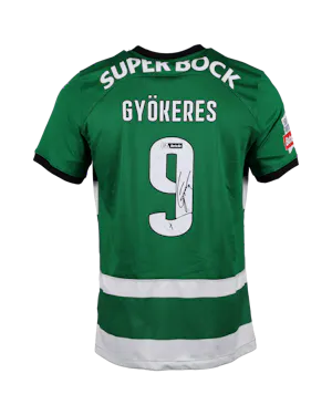 Viktor Gyökeres | Sporting CP - Farense | MatchWornShirt