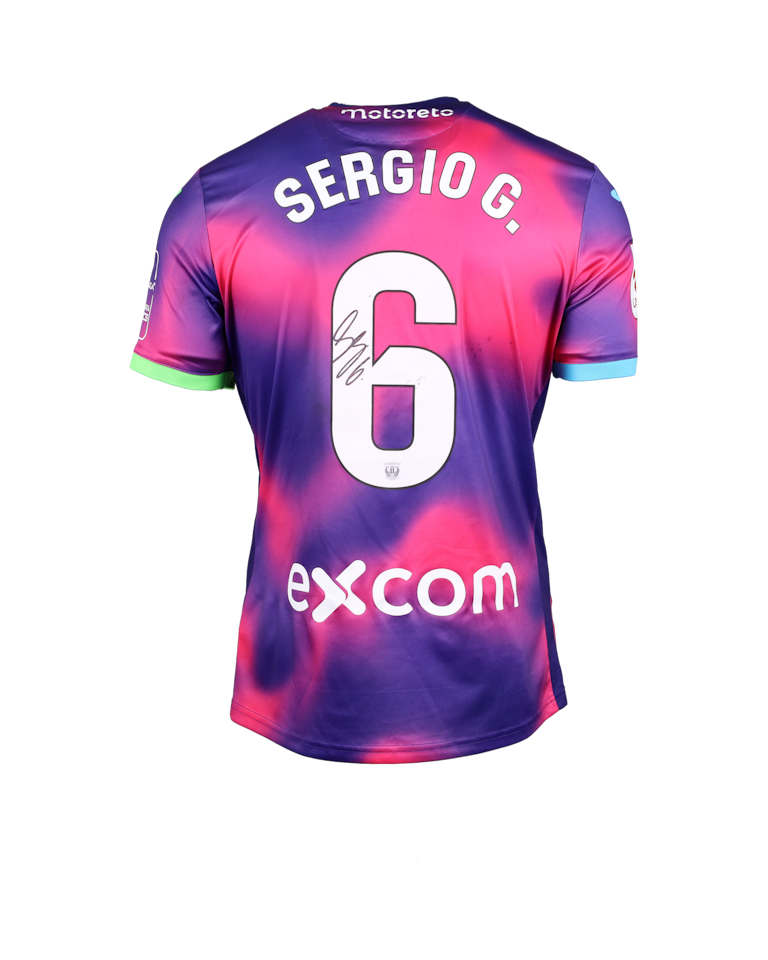 Sergio González Poirrier CD Leganés shirt