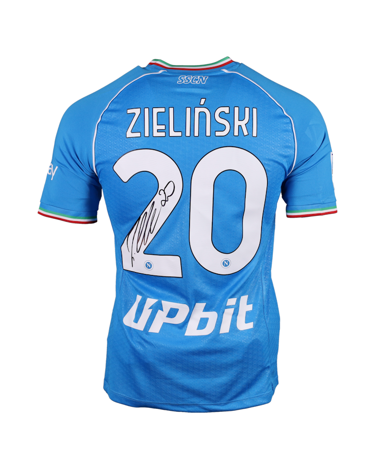 Piotr Zieliński Napoli jersey
