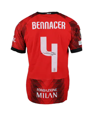 Ismaël Bennacer AC Milan camisa.