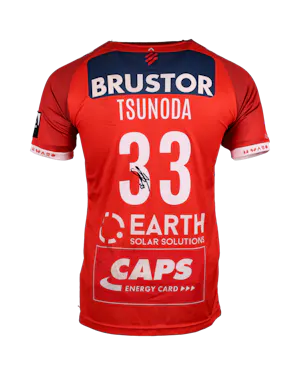 来自KV Kortrijk的Ryotaro Tsunoda 角田涼太朗球衣