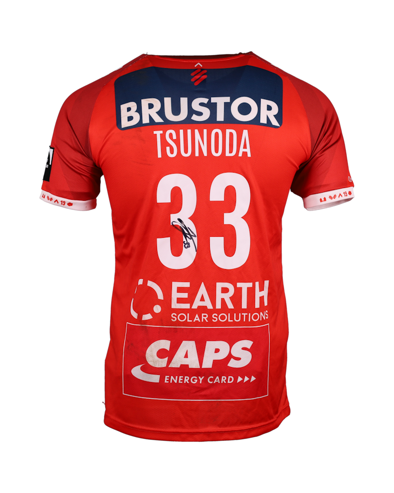 来自KV Kortrijk的Ryotaro Tsunoda 角田涼太朗球衣