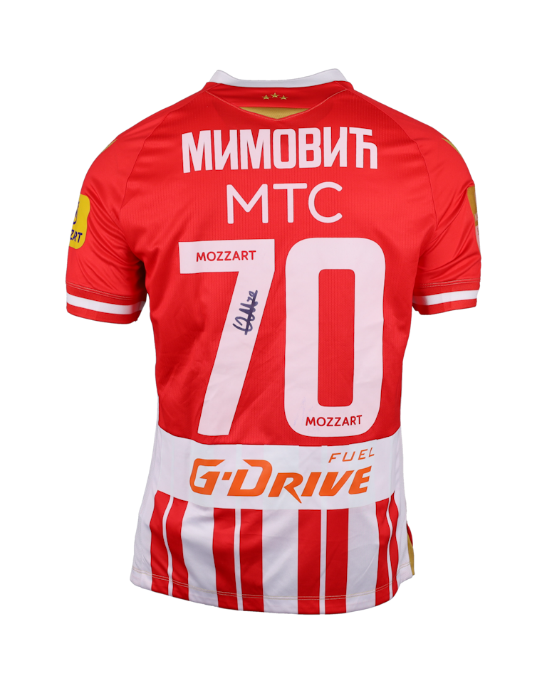 Ognjen Mimović FK Crvena zvezda shirt