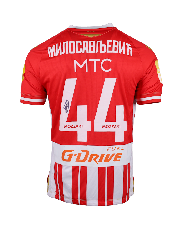 Veljko Milosavljević FK Crvena zvezda jersey