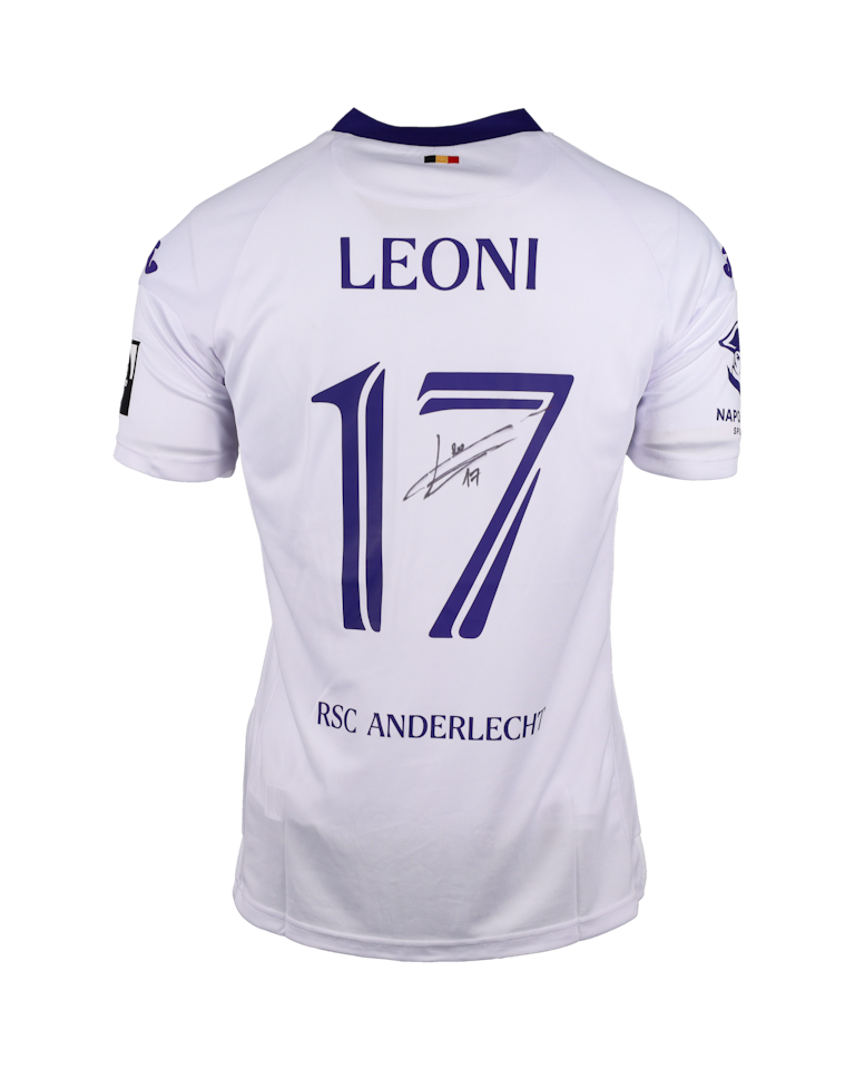 Shirt van Theo Leoni RSC Anderlecht