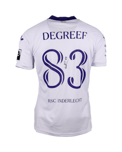 Tristan Degreef RSC Anderlecht shirt