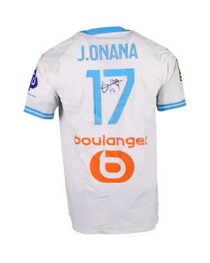 来自Olympique de Marseille的Jean Emile Junior Onana球衣