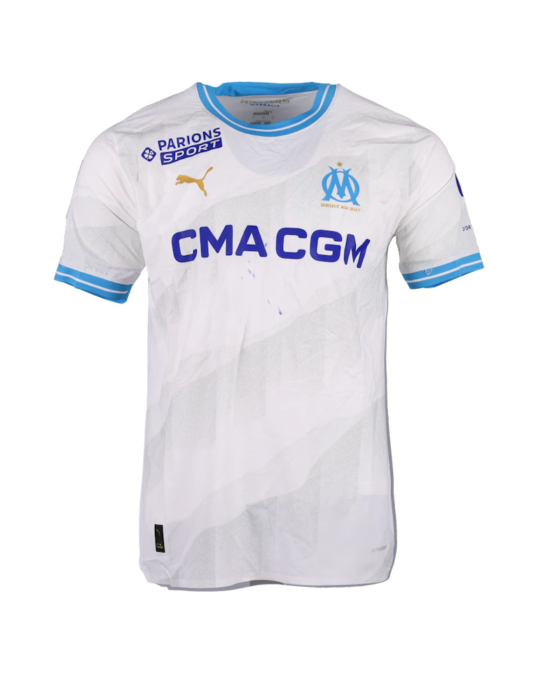 Faris Moumbagna Olympique de Marseille shirt