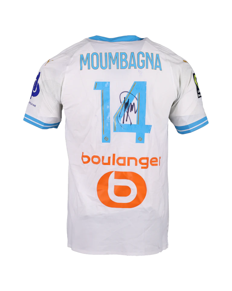 Faris Moumbagna Olympique de Marseille shirt