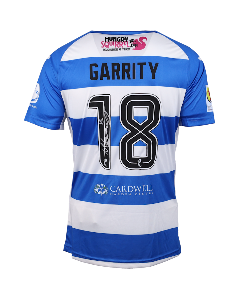 Michael Garrity Greenock Morton shirt