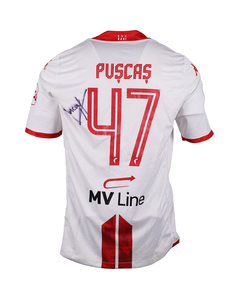 George Puşcaş S.S.C. Bari shirt