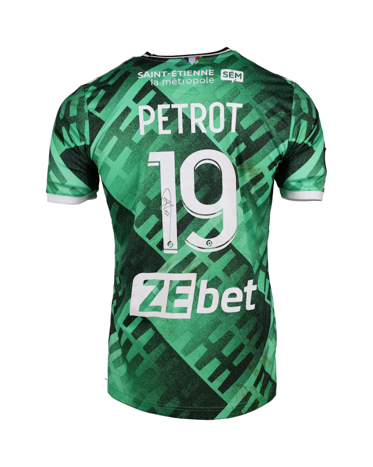 来自AS Saint-Étienne的Léo Pétrot球衣