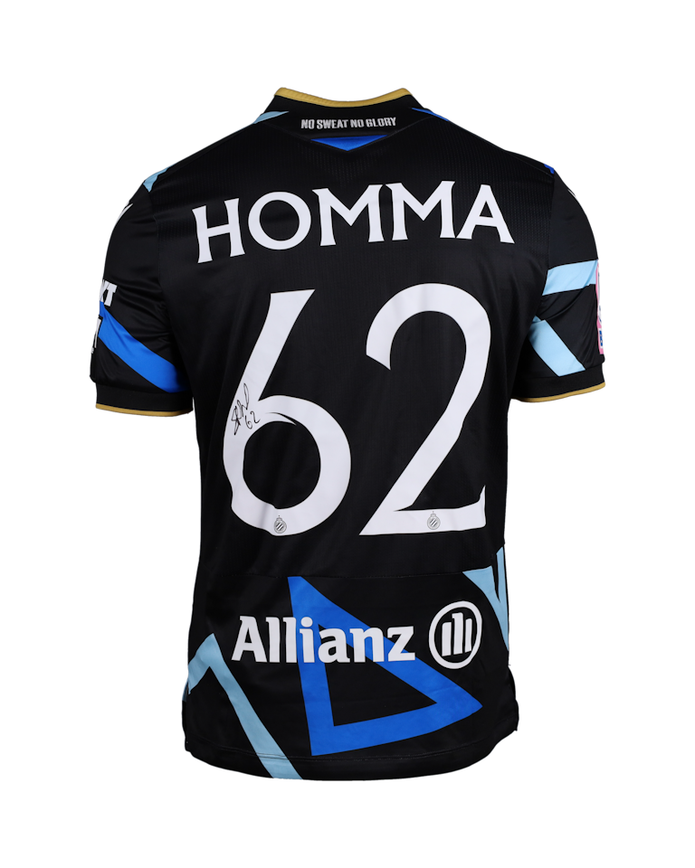 Maillot de Shion Homma (Club Brugge)