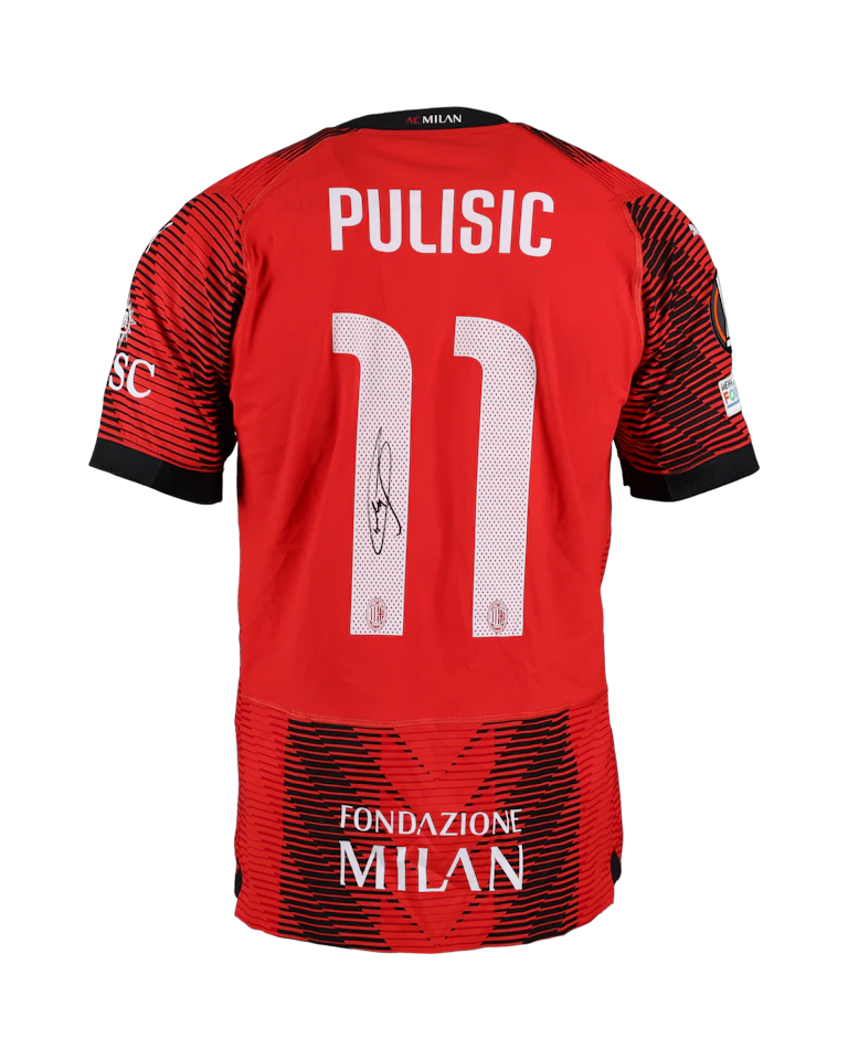 来自AC Milan的Christian Pulisic球衣