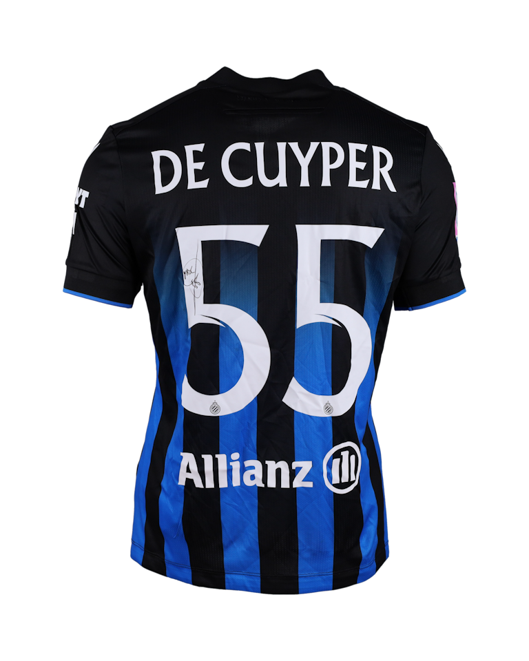 Maxim De Cuyper Club Brugge shirt