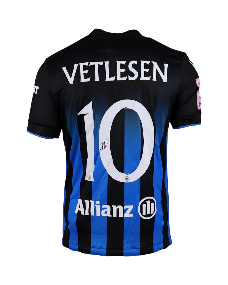 Hugo Vetlesen Club Brugge shirt