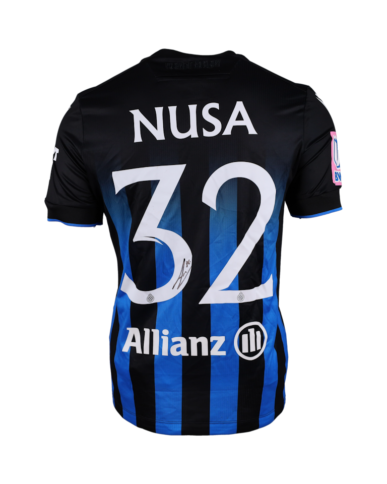 Club Brugge-Trikot von Antonio Nusa