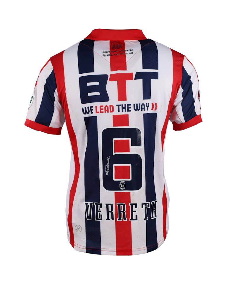 Maglia di Matthias Verreth (Willem II)