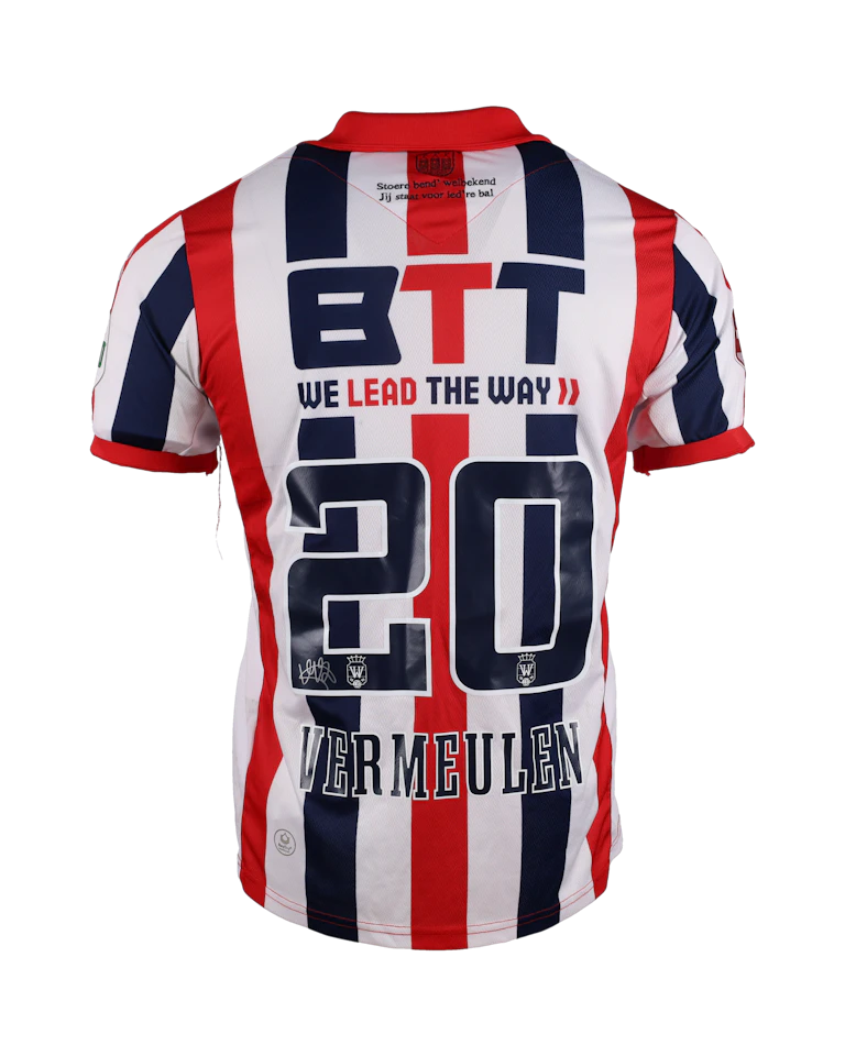Valentino Vermeulen Willem II shirt