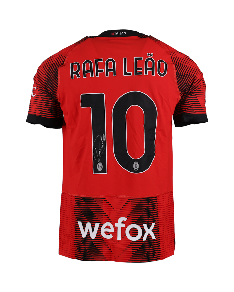 ピ*ル様 ACミラン RAFA Leão 10番 シャツ　レオン Rafael Leão | Juventus - AC Milan | MatchWornShirt