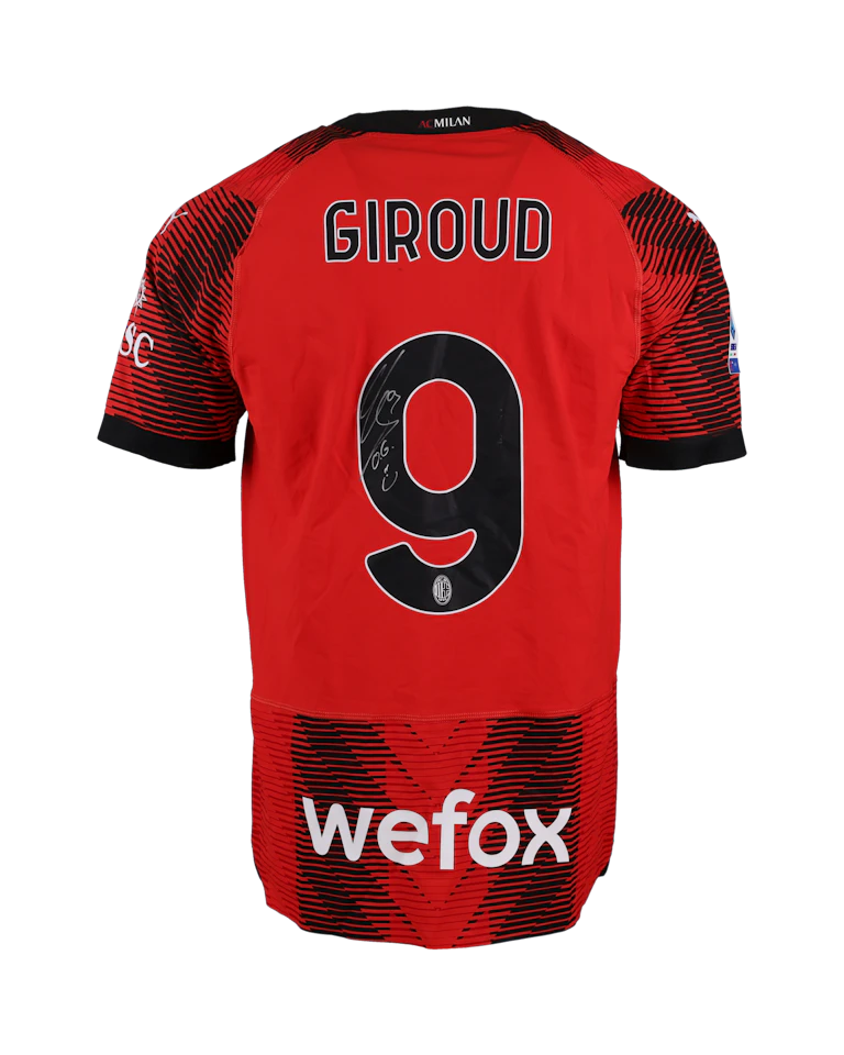 Olivier Giroud AC Milan のシャツ