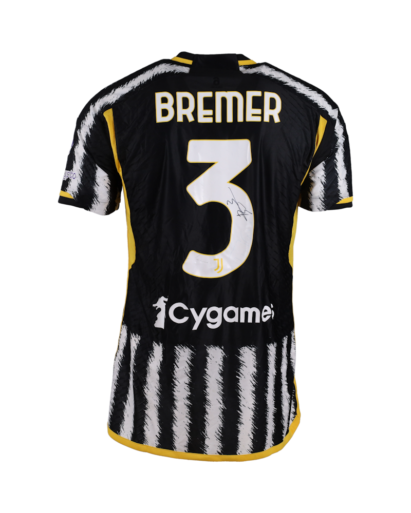 Gleison Bremer | AS Roma - Juventus | MatchWornShirt