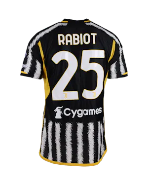 Shirt van Adrien Rabiot Juventus FC