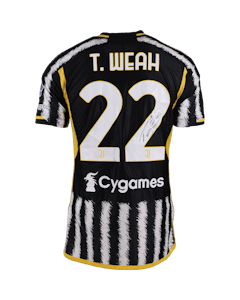 Timothy Weah Juventus FC shirt