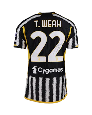 来自Juventus FC的Timothy Weah球衣