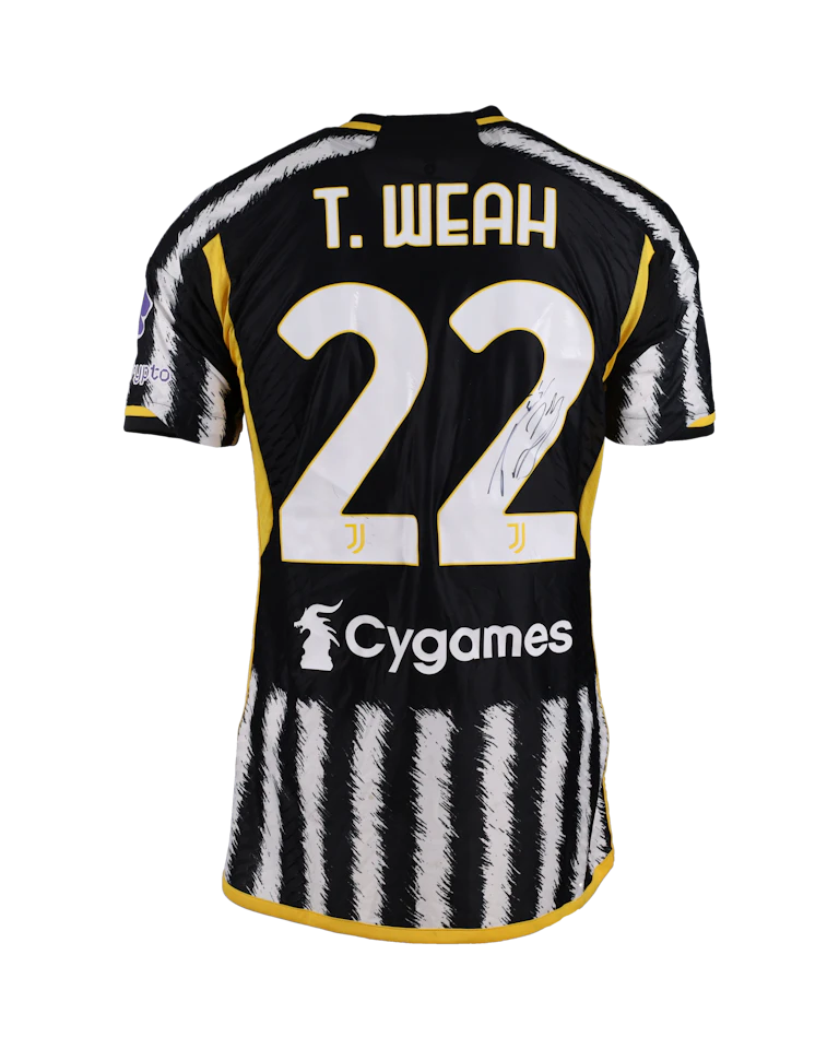 来自Juventus FC的Timothy Weah球衣