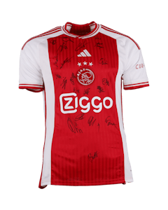 Squad signed shirt | Ajax voor Geel Zwart