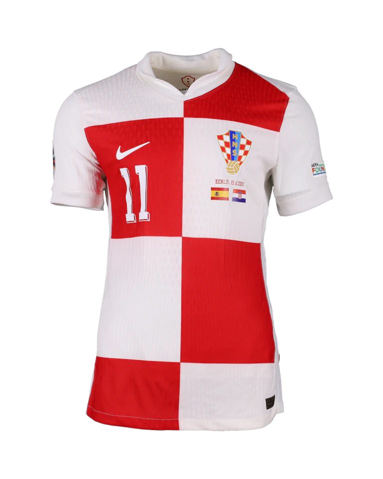 Marcelo Brozović | Spain - Croatia | MatchWornShirt