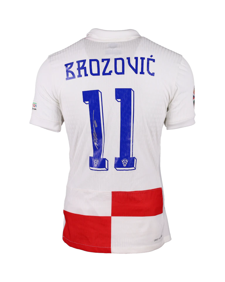 Marcelo Brozović | Spain - Croatia | MatchWornShirt