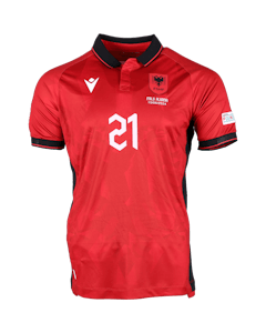 Shirt van Kristjan Asllani Albania