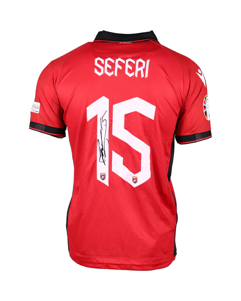 Taulant Seferi Albania jersey