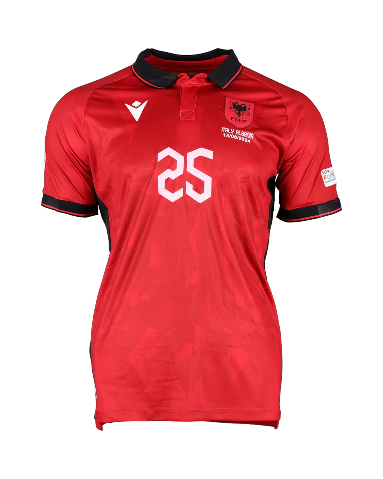 Naser Aliji Albania forması