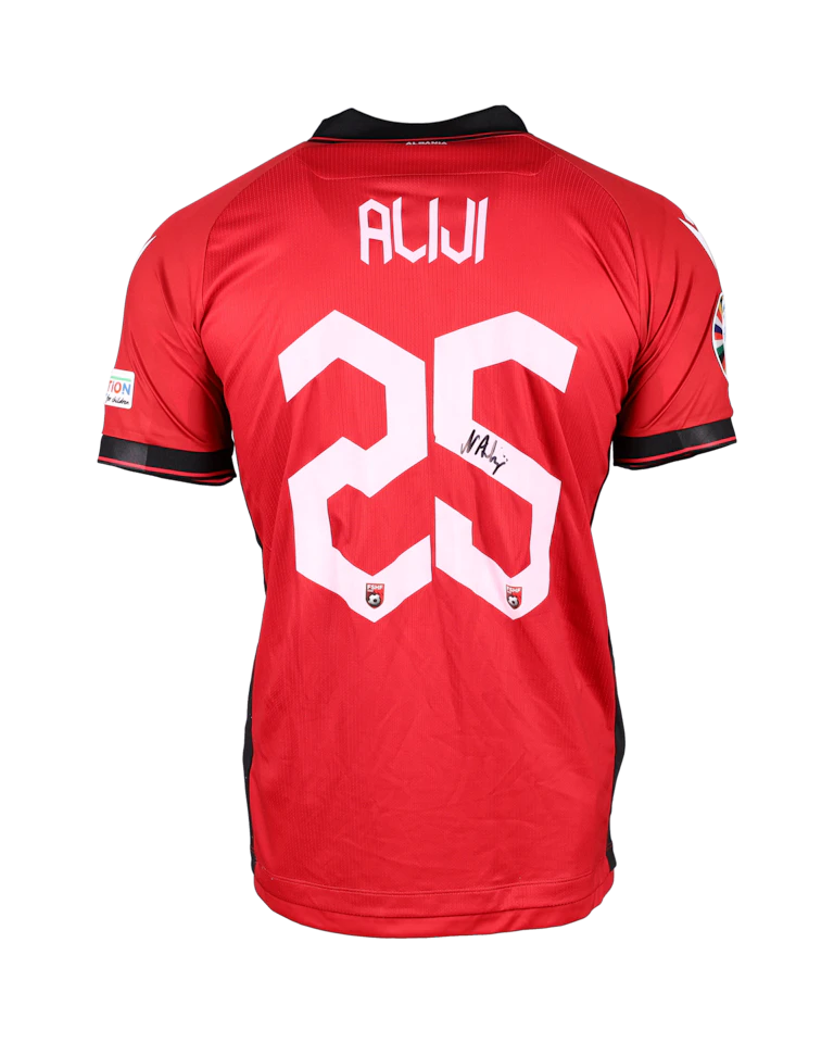 Naser Aliji Albania forması