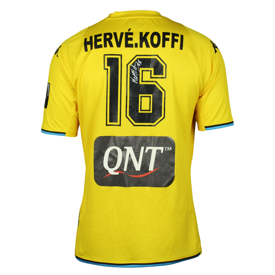 Kouakou Herve Koffi Sporting Charleroi shirt