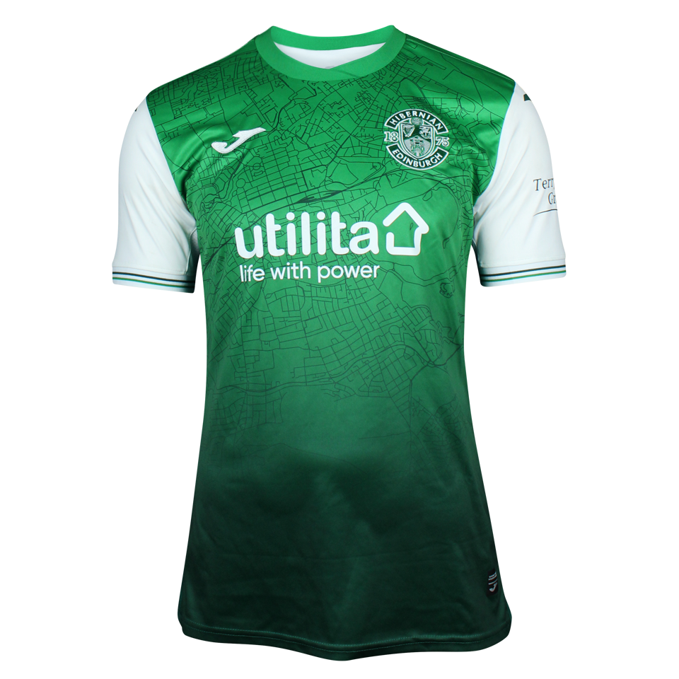 Ryan Porteous Hibernian shirt