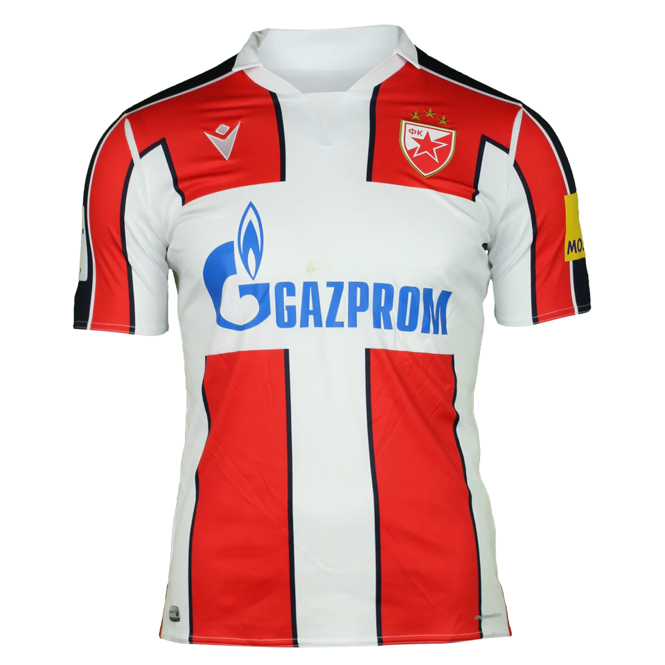 FK Crvena zvezda-Trikot von Slavoljub Srnić