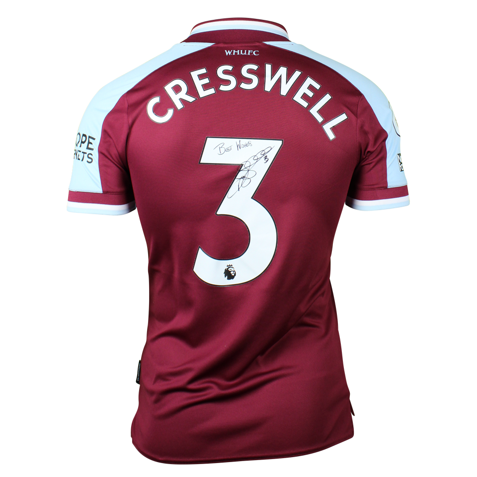 Aaron Cresswell West Ham United shirt