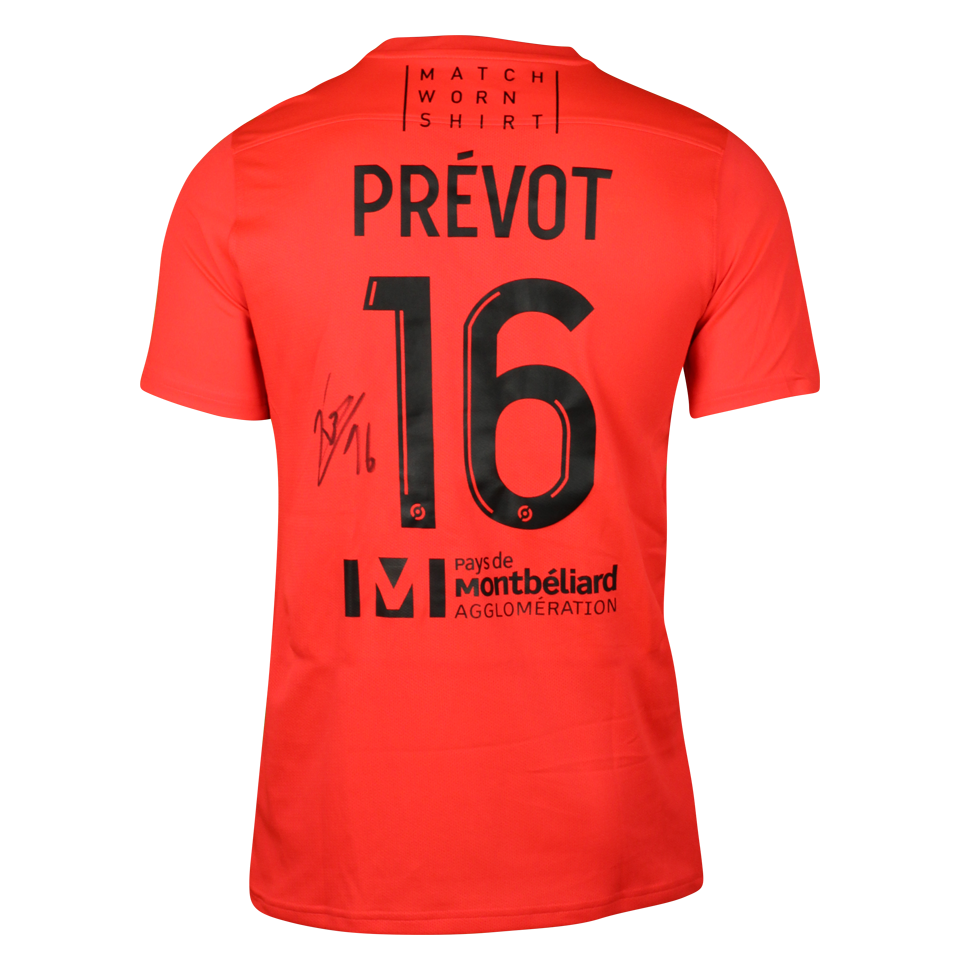 Maxence Andre Prévôt FC Sochaux-Montbéliard shirt