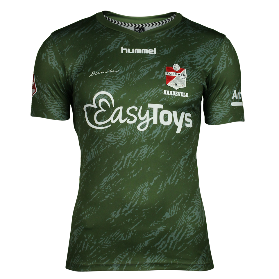 FC Emmen 팀의 Jeff Hardeveld 셔츠