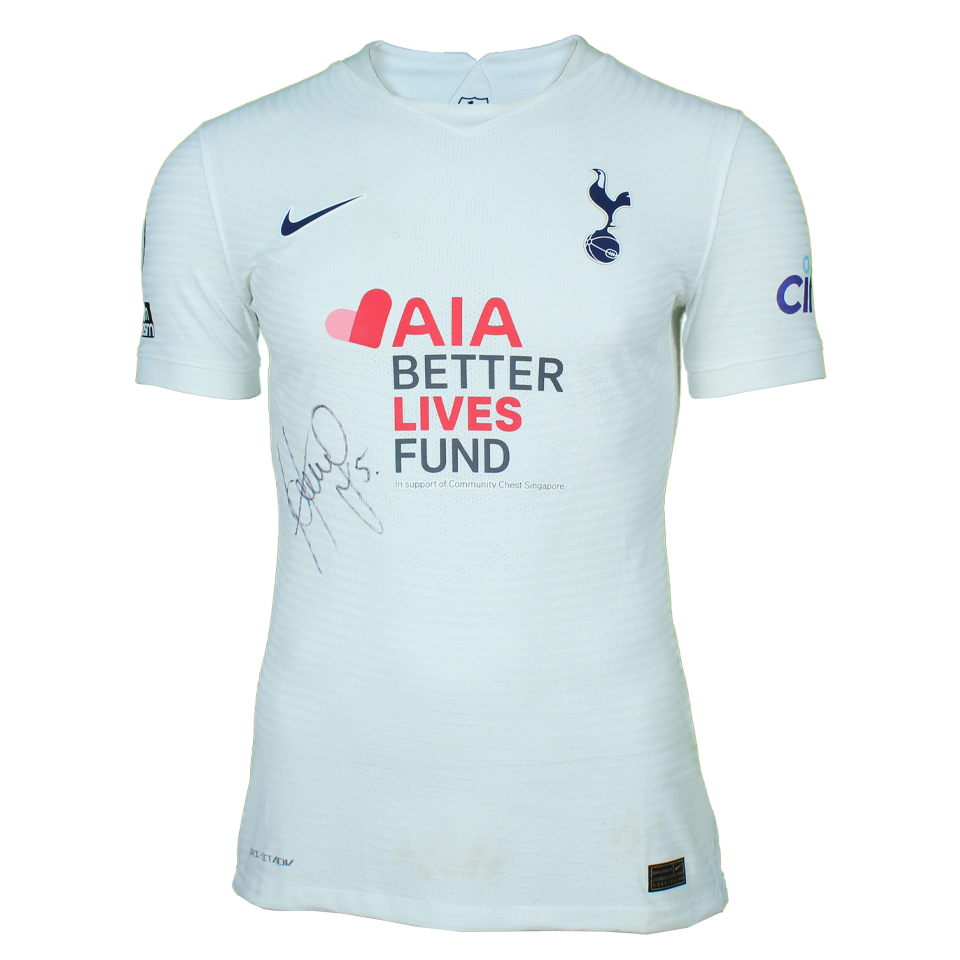Tottenham Hotspur 팀의 Pierre-Emile Højbjerg 셔츠