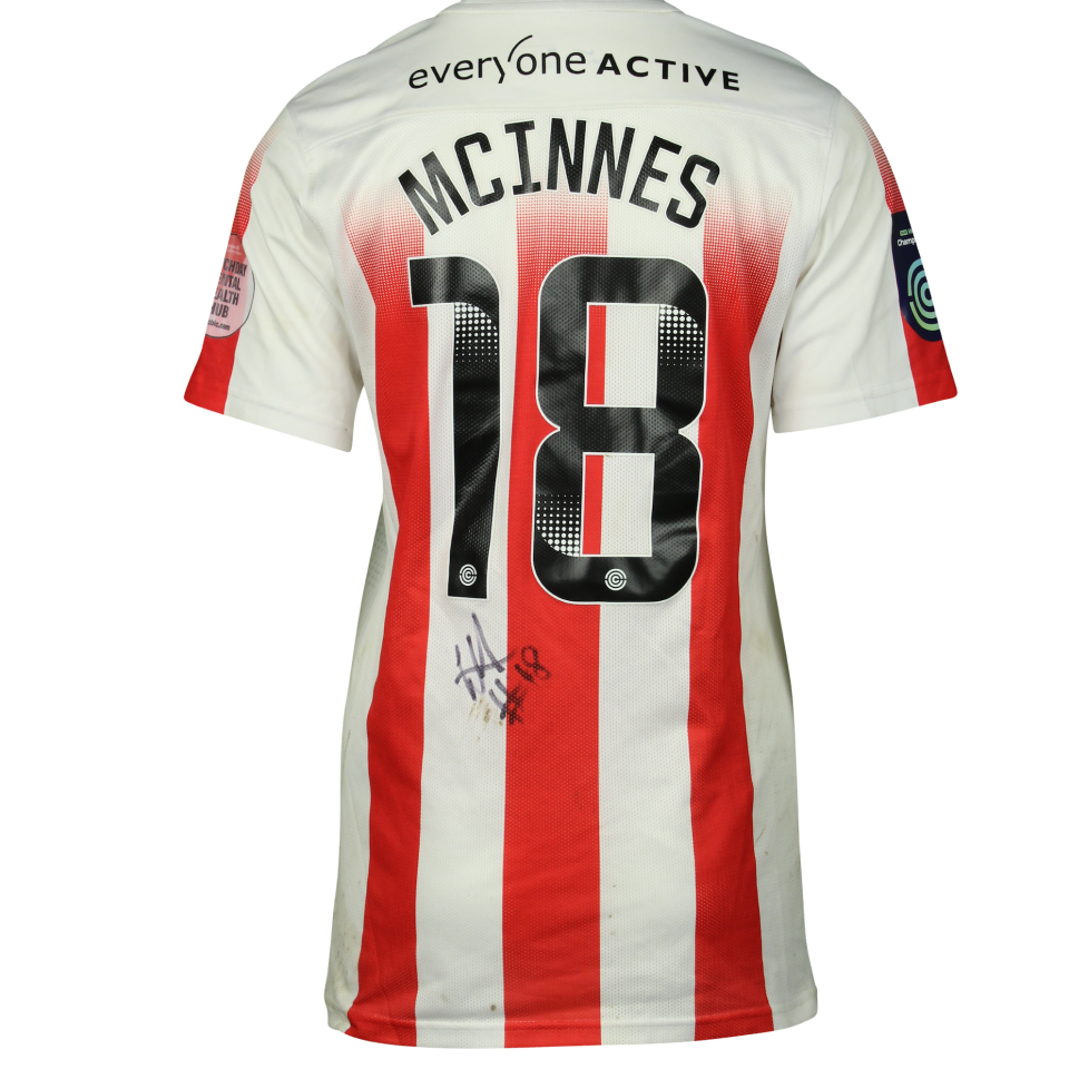 Libby McInnes Sunderland Women shirt