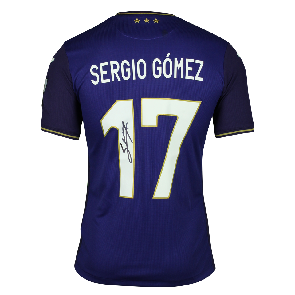 Sergio Gómez RSC Anderlecht jersey