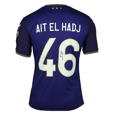 来自RSC Anderlecht的Anouar Ait El Hadj 球衣